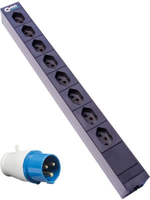 RND Connect - RND 465-00221 - PDU, 8xT23, 3 m, CEE / Protective contact, RND 465-00221, RND Connect
