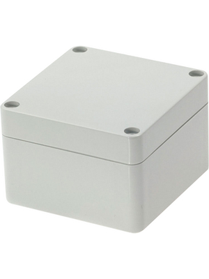 RND Components - RND 455-00168 - Plastic enclosure 80 x 82 x 55 mm light grey PC IP 65 N/A, RND 455-00168, RND Components
