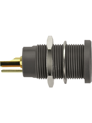 Schützinger - KBU 7992 L Au / RT - Kelvin Threaded Socket ? 4 mm red N/A, KBU 7992 L Au / RT, Schützinger