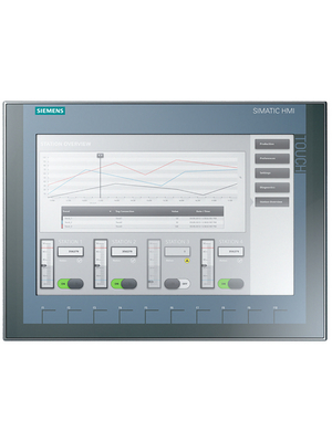 Siemens - 6AV2123-2MA03-0AX0 - HMI Panel KTP1200 Basic DP, 6AV2123-2MA03-0AX0, Siemens