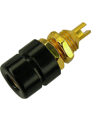 SKS Kontakttechnik - BIL 30 AU SCHWARZ / BLACK - Socket ? 4 mm black CAT I N/A, BIL 30 AU SCHWARZ / BLACK, SKS Kontakttechnik