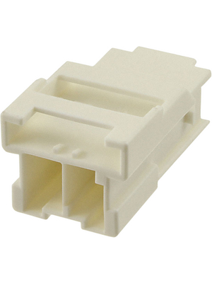 TE Connectivity - 1-1971771-2 - Female Housing Pitch6 mm Poles 1 x 2 Single row / Free hanging/cable mount Power Triple Lock, 1-1971771-2, TE Connectivity