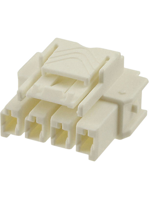 TE Connectivity - 1-1971773-4 - Male Housing Pitch6 mm Poles 1 x 4 Single row / Free hanging/cable mount Power Triple Lock, 1-1971773-4, TE Connectivity