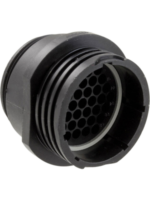 TE Connectivity - 206151-4 - Receptacle CPC Special Series 1 Poles=37, accepts male contacts / Free hanging/cable mount / sealed, 206151-4, TE Connectivity