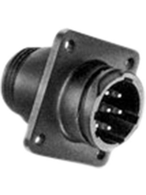 TE Connectivity - 211771-1 - Receptacle CPC1 Poles=19, accepts male contacts / Square Flange, 211771-1, TE Connectivity
