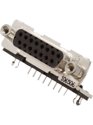 TE Connectivity - 3-106506-2 - D-Sub 15-pin PCB Female, 3-106506-2, TE Connectivity