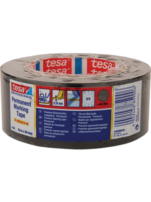 Tesa - 04169 50MM X 33 M BLACK - Floor marking tape black 50 mmx33 m, 04169 50MM X 33 M BLACK, Tesa