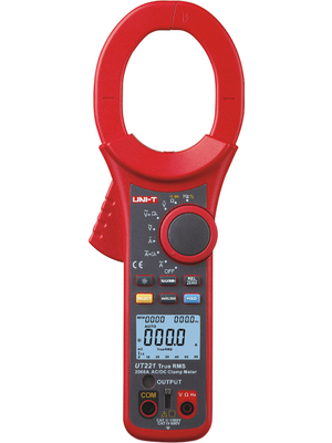 UNI-T - UT221 - Current clamp meter, 2000 AAC, 2000 ADC, TRMS, UT221, UNI-T