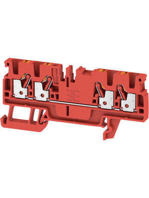 Weidmller - A4C 2.5 RD - 1521710000 - Terminal block A N/A red, 0.5...2.5 mm2, A4C 2.5 RD - 1521710000, Weidmller