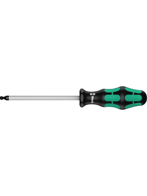 Wera - 352 SW2,5x100 - Screwdriver Hex with ball tip 2.5, 352 SW2,5x100, Wera