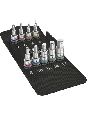 Wera - 8740 C HF 1 Zyklop - Bit Socket Set, Hex, 8740 C HF 1 Zyklop, Wera