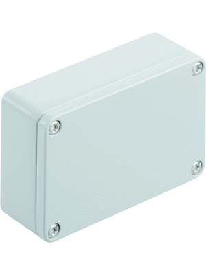 Weidmller - KLIPPON K02 RAL7001 - Metal enclosure, grey, 98 x 34 x 64 mm, Aluminium / Powder coated, IP 68, KLIPPON K02 RAL7001, Weidmller