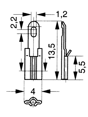 Osterrath - 61-1459-11/0030 - Contact spring 1.3 mm N/A, 61-1459-11/0030, Osterrath
