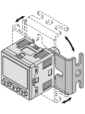 SMC - ZS-38-A1 - Fastening bracket, ZS-38-A1, SMC
