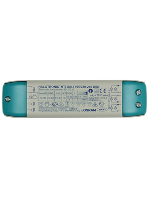 Osram - HTI DALI 105/230-240 DIM - Halogen lamp transformer 35...105 W, HTI DALI 105/230-240 DIM, Osram