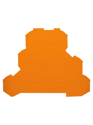 Wago - 2002-3292 - End plate;orange, 2002-3292, Wago