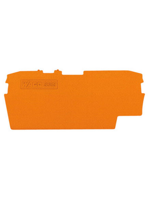 Wago - 2002-1692 - End plate 2-wire;orange, 2002-1692, Wago
