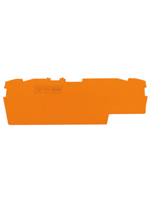 Wago - 2002-1892 - End plate 4-wire;orange, 2002-1892, Wago