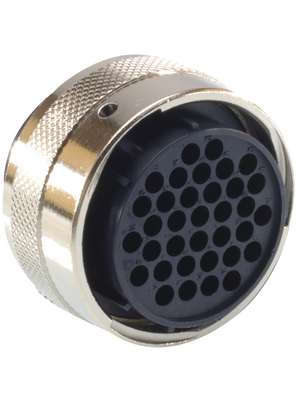 ITT Corporation - 192926-0500 - Cable socket 4-pole Trident Ringlock Circular Poles=4 N/A Female Housing size10, 192926-0500, ITT Corporation