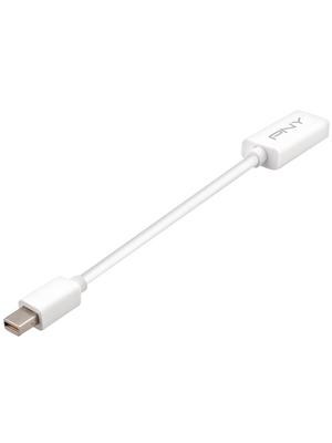 PNY - A-DM-HD-W01 - Mini DisplayPort - HDMI adapter f - m white, A-DM-HD-W01, PNY