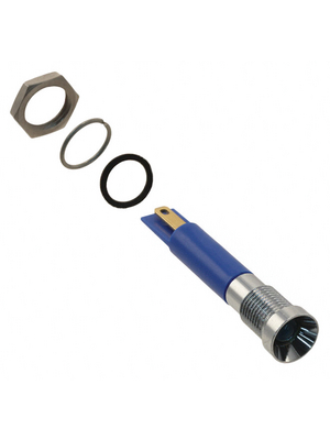 Apem - Q8R1CXXB12E - LED Indicator blue 12 VDC, Q8R1CXXB12E, Apem