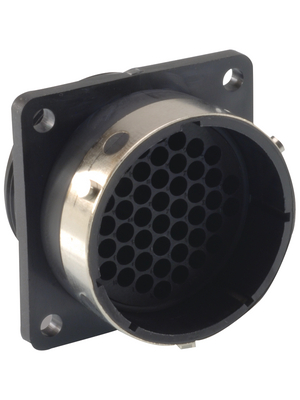 ITT Corporation - 192926-0440 - Panel-mount plug 4-pole Trident Ringlock Circular Poles=4 N/A Male Housing size10, 192926-0440, ITT Corporation