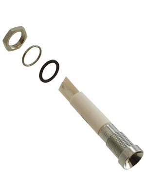 Apem - Q8R1CXXW24E - LED Indicator white 24 VDC, Q8R1CXXW24E, Apem