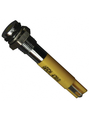 Apem - Q6F1CXXY12E - LED Indicator yellow 12 VDC, Q6F1CXXY12E, Apem