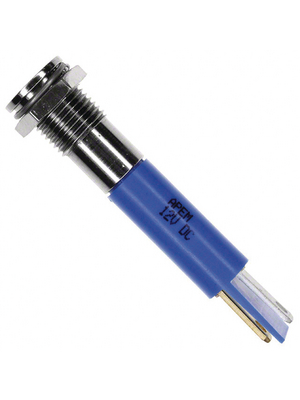 Apem - Q8F1CXXB12E - LED Indicator blue 12 VDC, Q8F1CXXB12E, Apem