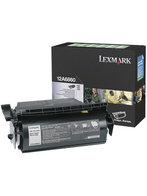 Lexmark - 12A6860 - Toner-Modul Prebate black, 12A6860, Lexmark