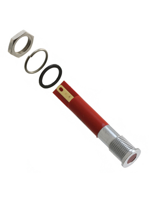 Apem - Q8F1CXXR12E - LED Indicator red 12 VDC, Q8F1CXXR12E, Apem