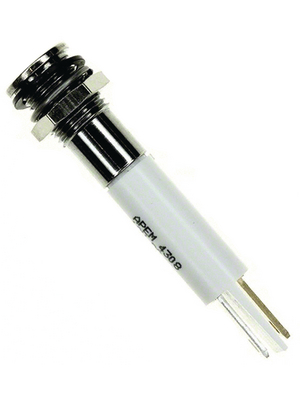 Apem - Q8F1CXXW12E - LED Indicator white 12 VDC, Q8F1CXXW12E, Apem