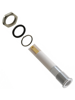 Apem - Q8F1CXXW220E - LED Indicator white 230 VAC, Q8F1CXXW220E, Apem