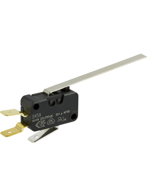 ZF Friedrichshafen AG - D459-V3LL - Micro switch 16 A Flat lever, long N/A 1 NO+1 NC, D459-V3LL, ZF Friedrichshafen AG
