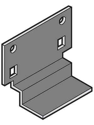 Pentair Schroff - 20118-592 - Guide rail, short, 20118-592, Pentair Schroff