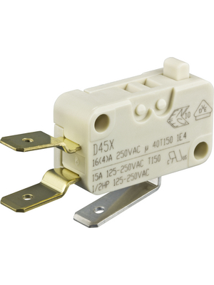 ZF Friedrichshafen AG - D45U-V3AA - Micro switch 16 A Plunger N/A 1 NO+1 NC, D45U-V3AA, ZF Friedrichshafen AG
