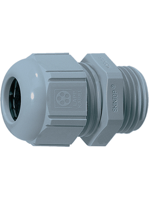 Lapp - SKINTOP ST-M 12X1,5 RAL 7001 SGY - Cable gland M12 x 1.5 3.5...7 mm x 8 mm Polyamide silver grey IP 68/69 K - 53111000, SKINTOP ST-M 12X1,5 RAL 7001 SGY, Lapp