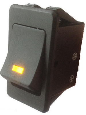 Starcote - K611 - Rocker switch 2P 20 A 12 VDC, K611, Starcote