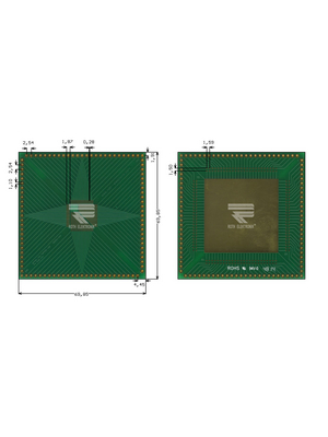 Roth Elektronik - RE934-05E - Prototyping board FR4 Epoxide + chem. Au, RE934-05E, Roth Elektronik