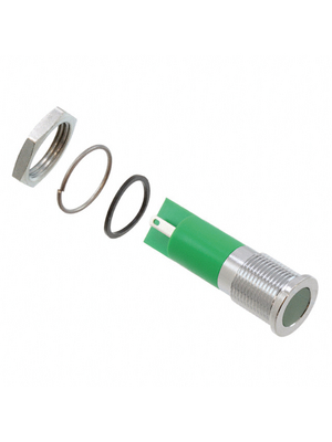 Apem - Q14F1CXXG12E - LED Indicator green 12 VDC, Q14F1CXXG12E, Apem