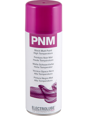 Electrolube - PNM 400, NORDIC - Industrial paint, mat black Spray 400 ml, PNM 400, NORDIC, Electrolube