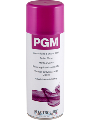 Electrolube - PGM 400, NORDIC - Zinc Galva spray, mat Spray 400 ml, PGM 400, NORDIC, Electrolube
