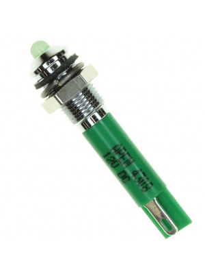 Apem - Q6P1CXXG12E - LED Indicator green 12 VDC, Q6P1CXXG12E, Apem