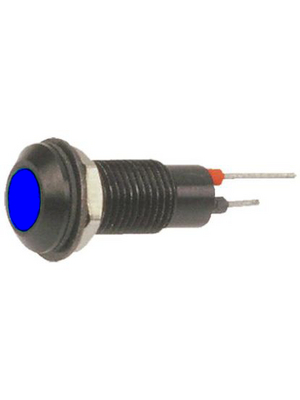 Marl - 612-934-21 - LED Indicator, blue, 225 mcd, 12 VDC, 612-934-21, Marl