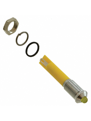 Apem - Q6P1CXXY24E - LED Indicator yellow 24 VDC, Q6P1CXXY24E, Apem