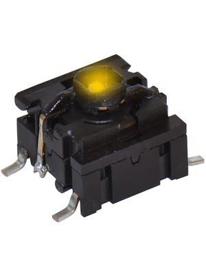 MEC - 5GSH93542 - PCB Switch SMD 24 VDC 50 mA yellow, 5GSH93542, MEC