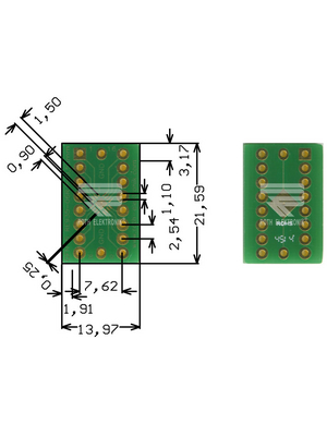 Roth Elektronik - RE935-06R - Prototyping board FR4 Epoxide + chem. Au, RE935-06R, Roth Elektronik