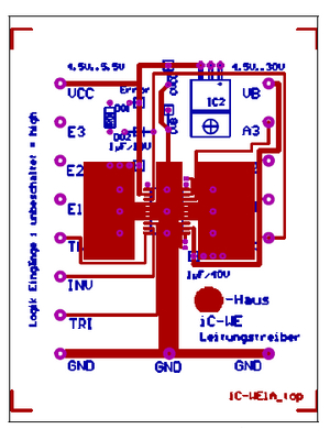 IC Haus - IC-WE-DEMO - Demonstration board with IC-WE SO-20, IC-WE-DEMO, IC Haus