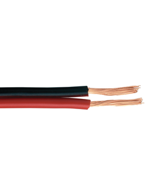 Bandridge - LC1152 - Audio cable   2 xx1.50 mm2 black/red, LC1152, Bandridge