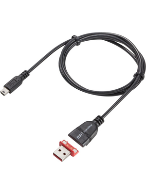 Rosenberger - L99-987-800 - USB Cable 0.80 m black, L99-987-800, Rosenberger